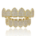 CZ Round Cut Grillz Set