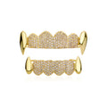 CZ Iced Out Fang Grillz Set