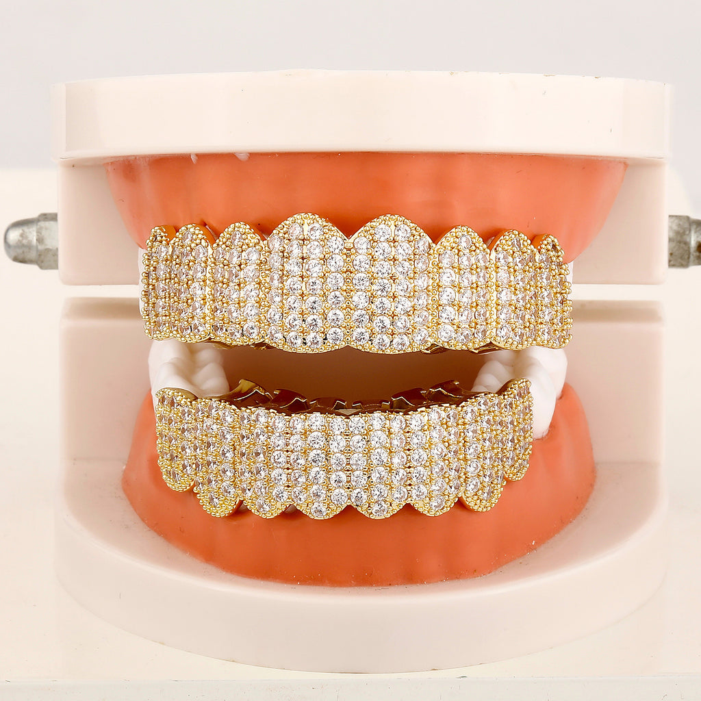 CZ Iced Out Grillz Set
