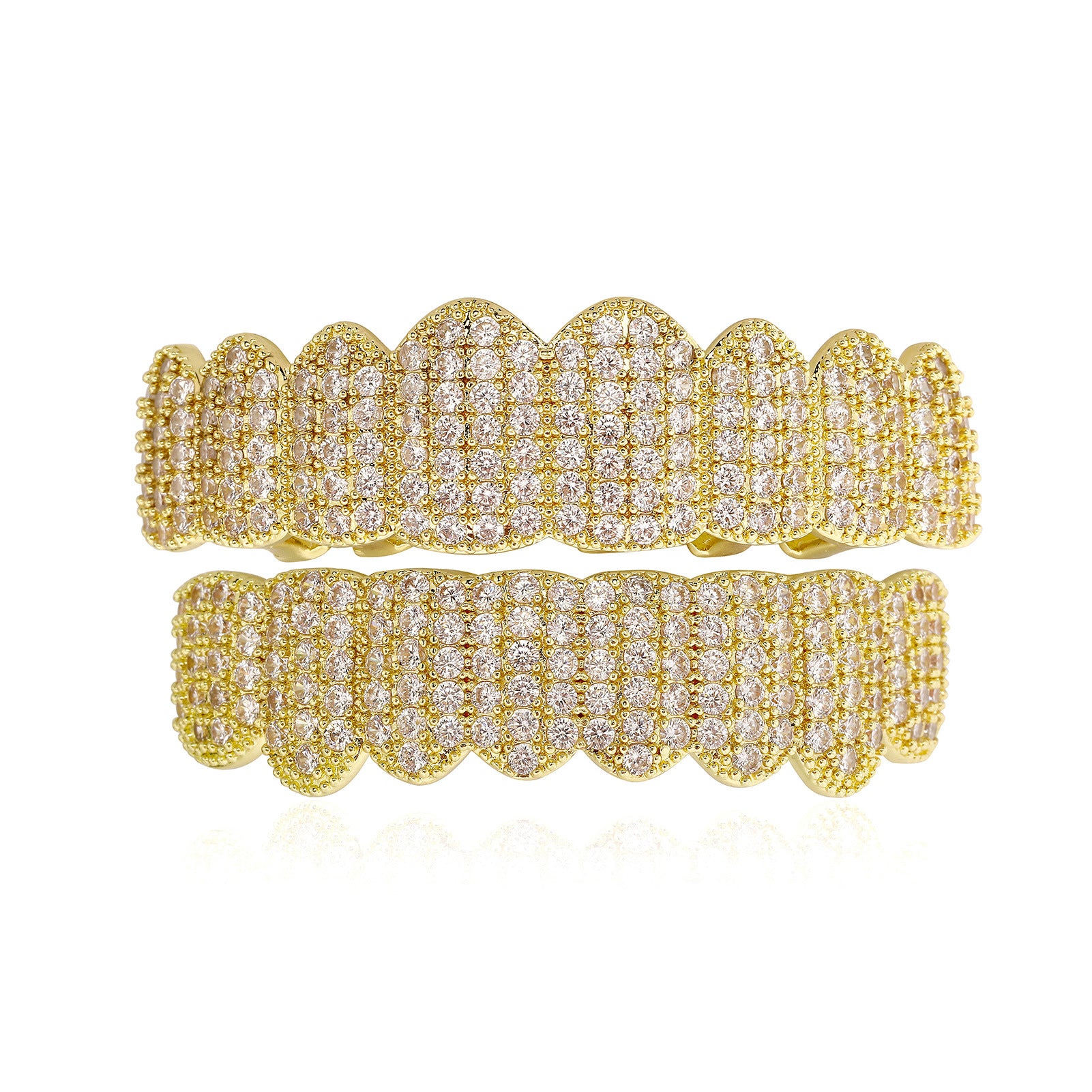 CZ Iced Out Grillz Set